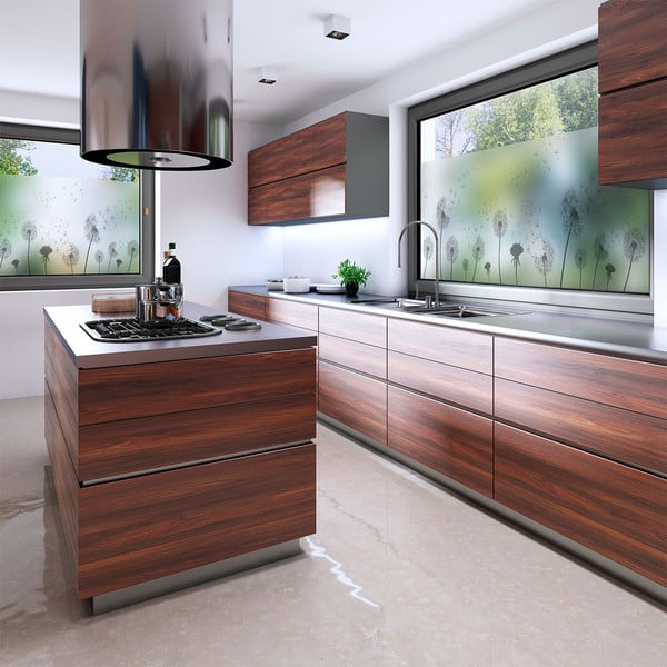 Autocolant pentru geam 200x40 cm Dandelions – Ambiance-image-1