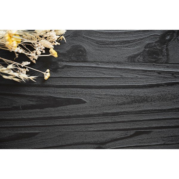 Măsuță de cafea cu blat din lemn de pin Rowico Grafton, ø 70 cm, negru-image-4