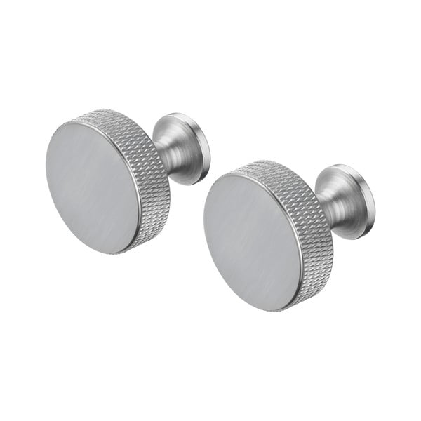 Cârlige argintiu-mat 2 buc. de montat pe perete din metal Rof – Blomus