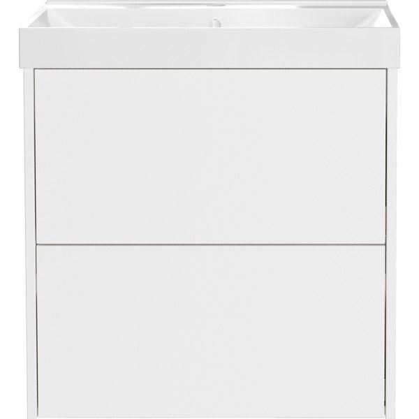 Dulap sub chiuvetă alb suspendat cu aspect mat 61x65 cm Bodera – Germania-image-3