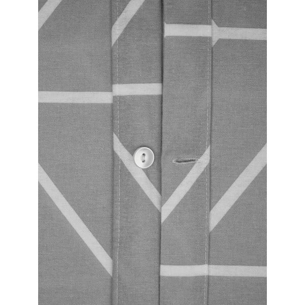 Lenjerie de pat din flanelă Westwing Collection Yule, 200 x 200 cm, gri-image-3