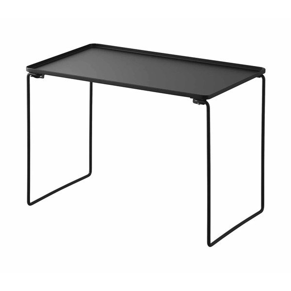 Raft suplimentar negru din metal 41x24 cm Tower – YAMAZAKI