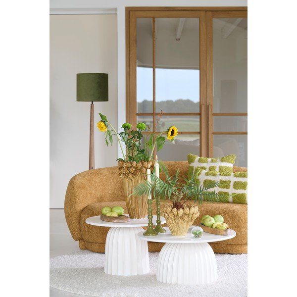 Măsuță auxiliară rotundă din metal ø 60 cm Veglia – Light & Living-image-1