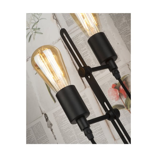 Lampadar negru cu abajur din metal (înălțime 152 cm) Seattle – it's about RoMi-image-4