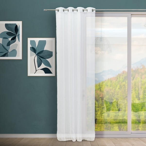 Draperie albă 140x260 cm Lula – Casa Selección-image-1