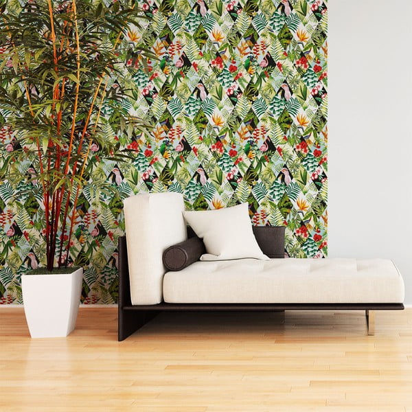 Autocolant decorativ pentru perete Ambiance Jungle, 60 x 60 cm