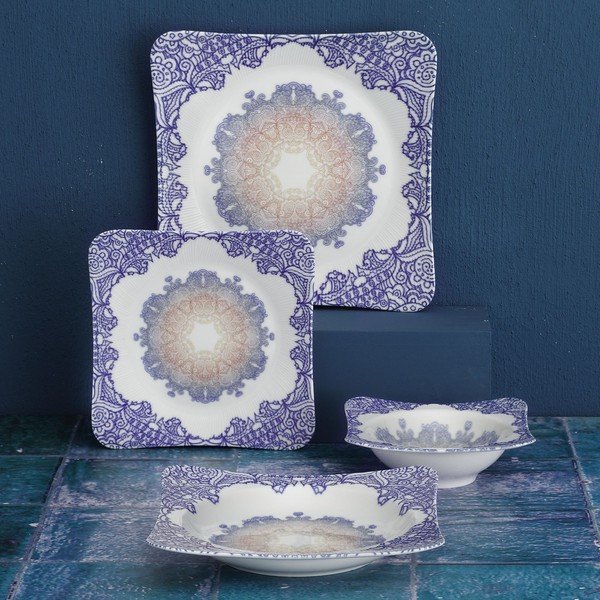 Set veselă 24 piese din porțelan Güral Porselen Orient-image-1