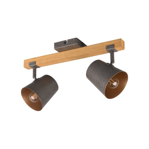 Spot gri închis/în culoare naturală 14x42 cm Bell – Trio