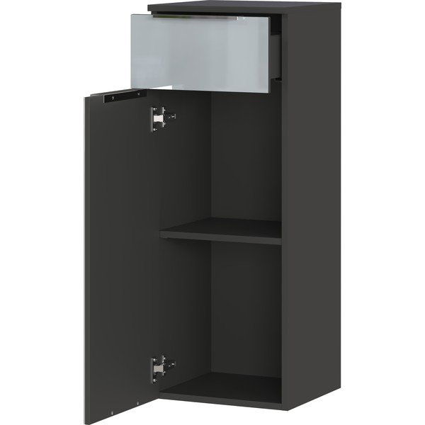 Dulap de baie de perete gri 36x93 cm Vasio – Germania-image-3