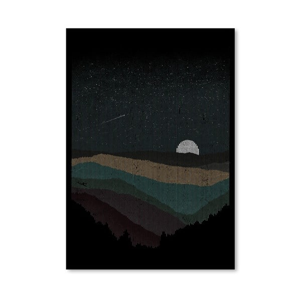 Poster Moonrise de la Florenta Bodart, 30x42 cm