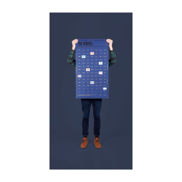 Poster DOIY 100 Movies You Must See, 54,5 x 98 cm-image-1