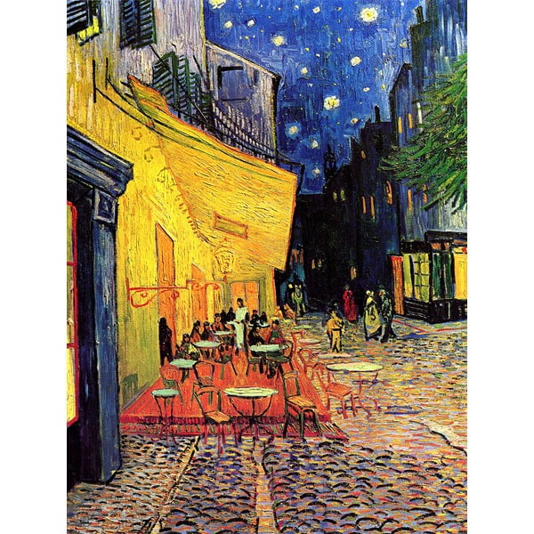 Reproducere tablou Vincent van Gogh - Cafe Terrace, 50 x 70 cm