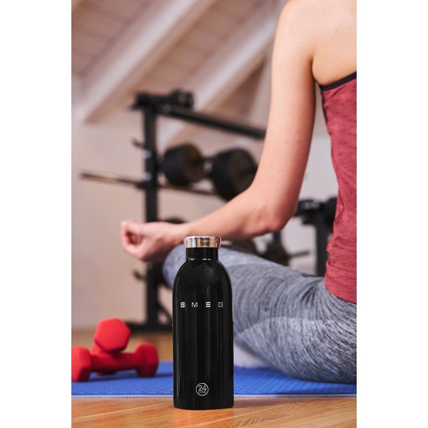 Sticlă termică neagră din oțel inoxidabil 500 ml 24BOTTLES – SMEG-image-2