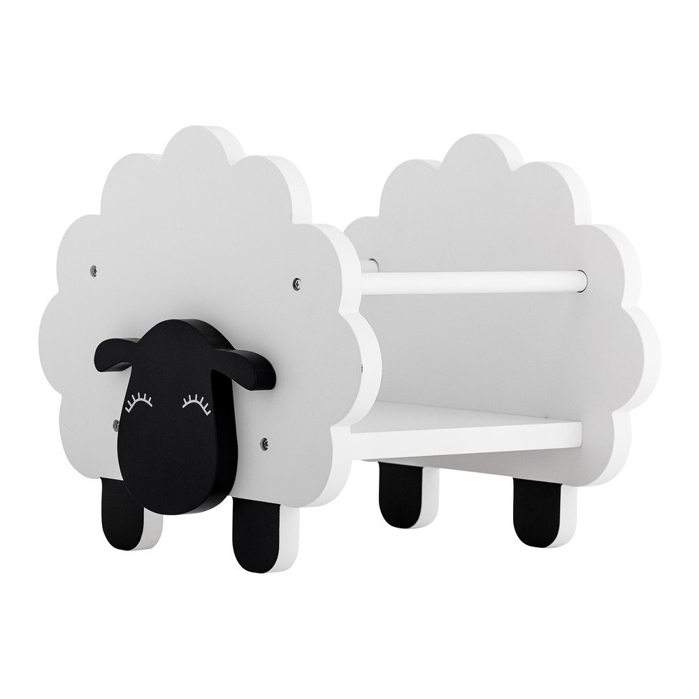 Bibliotecă de copii albă 35x30x30,5 cm Dolly – Bloomingville Mini