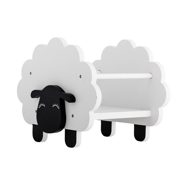 Bibliotecă de copii albă 35x30x30,5 cm Dolly – Bloomingville Mini