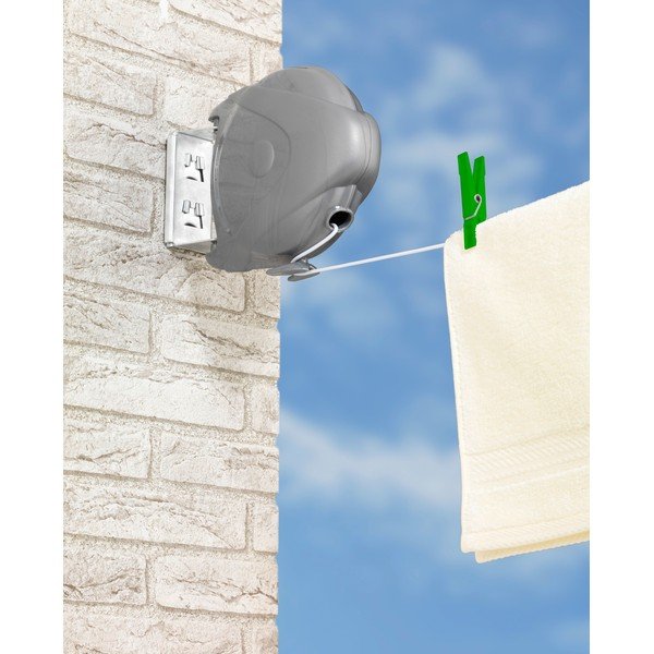 Sârmă de rufe extensibilă, Wenko Jumbo, 15 m lungime-image-4