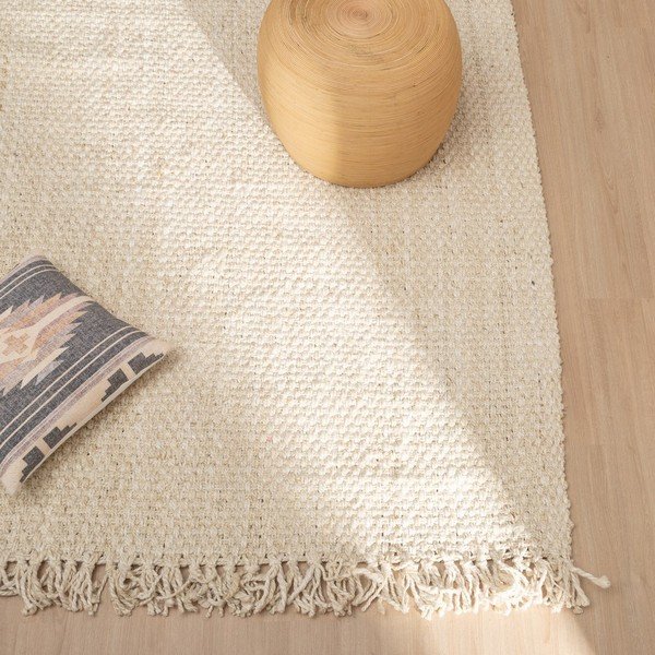 Covor crem din iută 160x230 cm Altea – Ixia-image-1