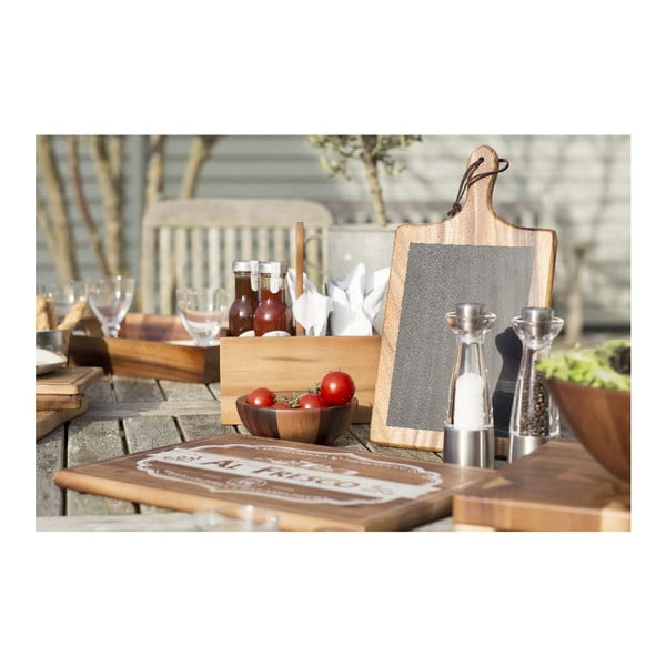 Tocător din lemn de salcâm T&G Woodware Tuscany Medium, lungime 38 cm-image-1