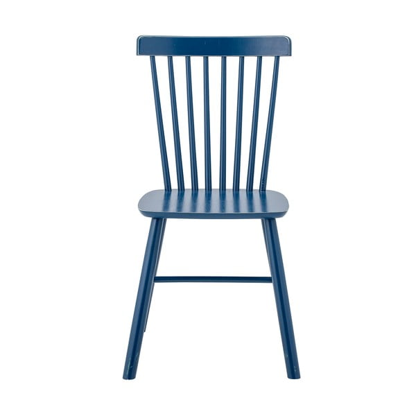 Scaune de dining albastre 2 buc. din lemn de arbore de cauciuc Mill – Bloomingville-image-2