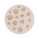Covor pentru copii bej ø133 cm Paws Light Beige – FD