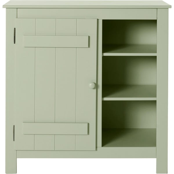 Dulap verde deschis din lemn de pin 90x90 cm Bertram – Støraa