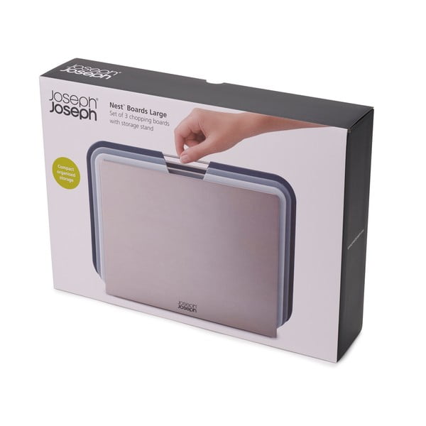 Set 3 tocătoare cu suport Joseph Joseph Nest, 35,5 x 26 cm-image-4
