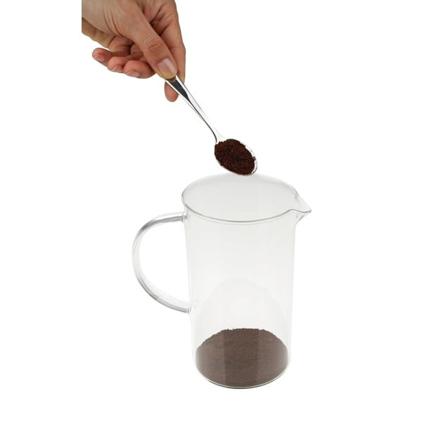 Cafetieră din sticlă borosilicată Fackelmann French Press, 1 l-image-4