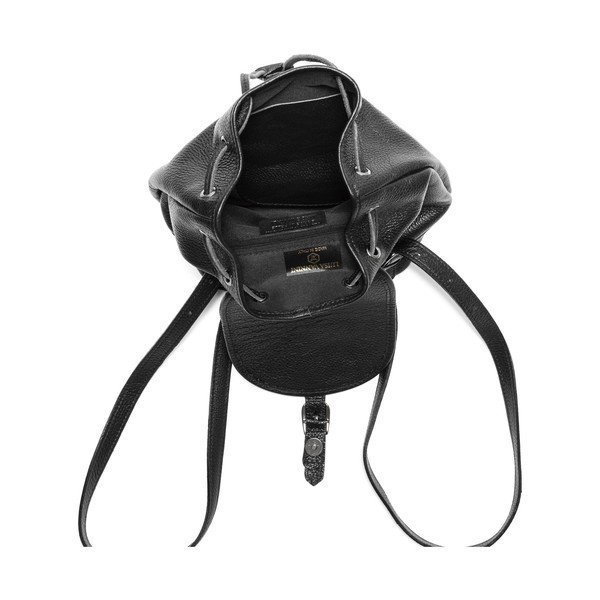 Rucsac din piele Isabella Rhea no. 1200, negru-image-4