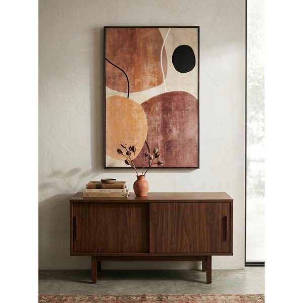 Tablou cu ramă/pe pânză imprimat/cu elemente pictate manual 83x123 cm Gallery – Bizzotto-image-1