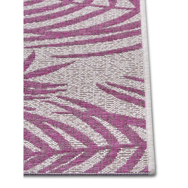 Covor adecvat pentru exterior NORTHRUGS Palmera, 200 x 290 cm, roz - bej-image-2