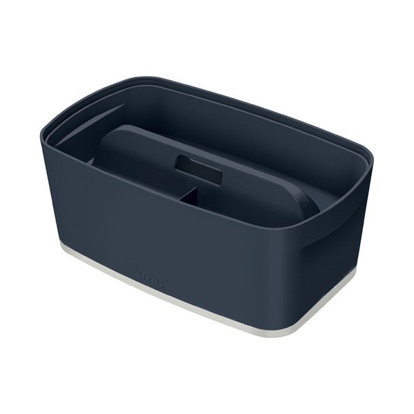 Organizator de birou din plastic negru MyBox - Leitz-image-4