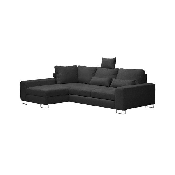 Canapea colţar Windsor & Co Sofas Alpha, partea stângă, gri închis-image-4