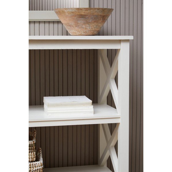 Etajeră albă din lemn de pin 40x81x81 cm Heritage – Premier Housewares-image-2