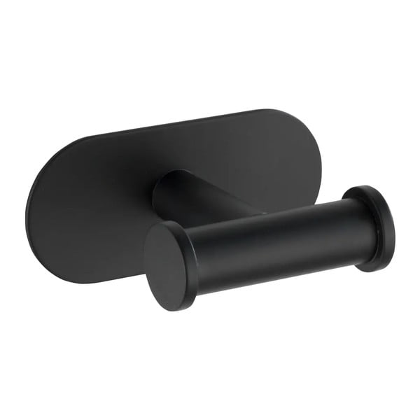 Set de accesorii de baie negru mat autoadeziv din oțel inoxidabil Orea – Wenko-image-4