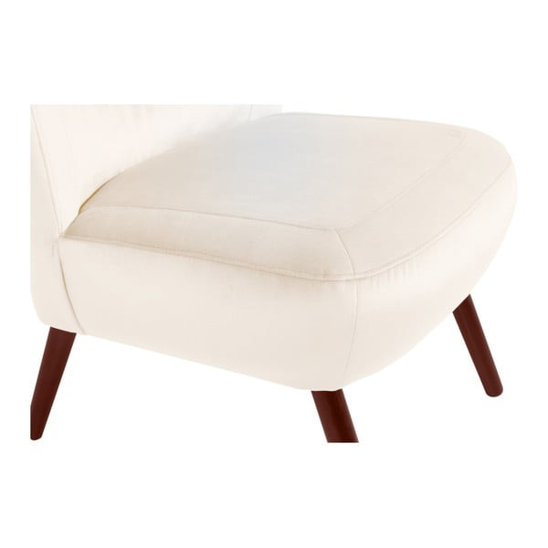 Fotoliu Max Winzer Sari Velvet, crem-image-4