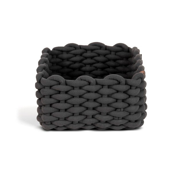 Coș de depozitare din material textil 35x25x14 cm Peach Skin M – Bigso-image-4