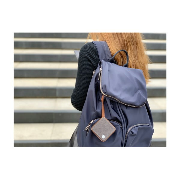 Difuzor bluetooth Gingko Square, maro-negru-image-3