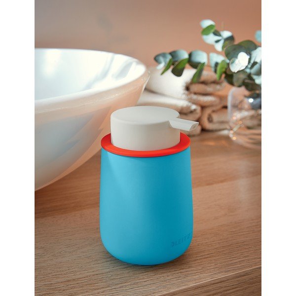 Dozator din ceramică pentru săpun Leitz Cosy, albastru-image-1