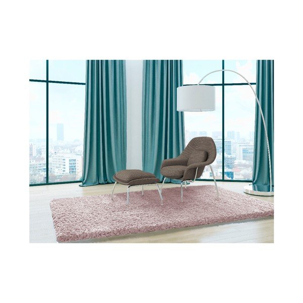 Covor Universal Floki Liso, 160 x 230 cm, roz-image-1