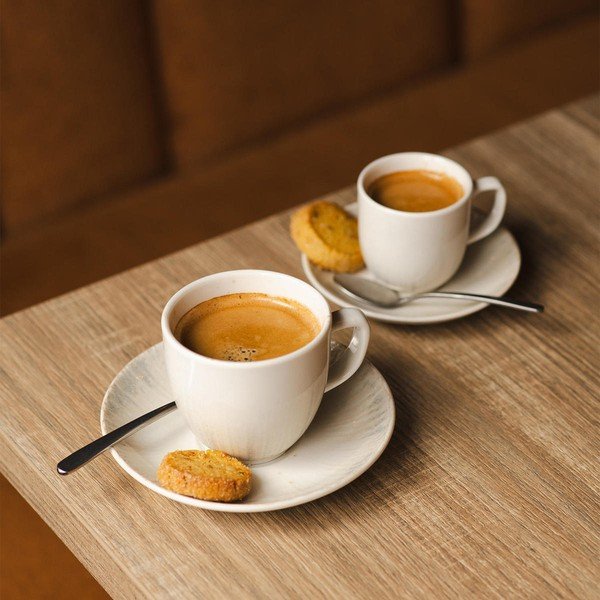 Farfurioară gri deschis din porțelan ø 14 cm Nuance – BonBistro-image-3