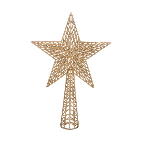 Vârf auriu pentru pomul de Crăciun Casa Selección,  ø 25 cm