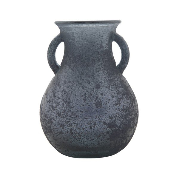 Vază din sticlă reciclată Mauro Ferretti Anfora, ⌀ 11,5 cm, albastru-image-4