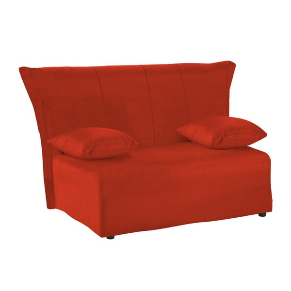 Canapea extensibilă cu 2 locuri 13Casa Cedro, roșu