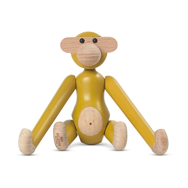 Statuetă din lemn masiv (înălțime 9,5 cm) Monkey Mini – Kay Bojesen Denmark
