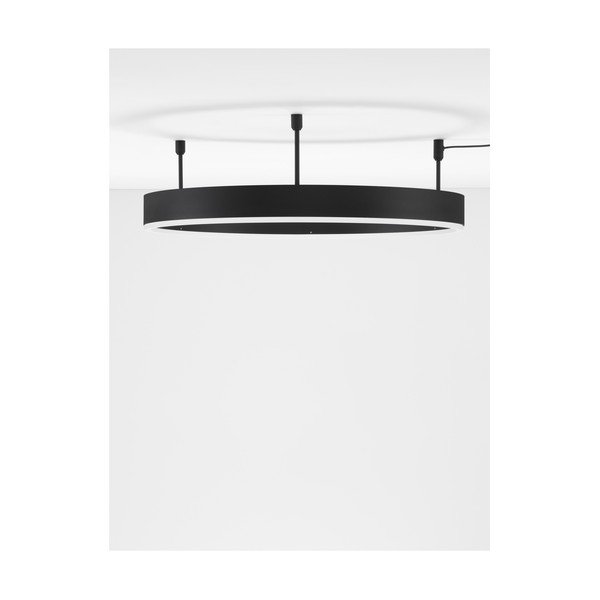 Plafonieră negru-mat LED cu intensitate reglabilă din aluminiu Motif – Nova Luce-image-2
