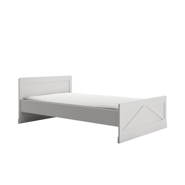 Pat pentru copii  alb 120x200 cm Marie – Pinio