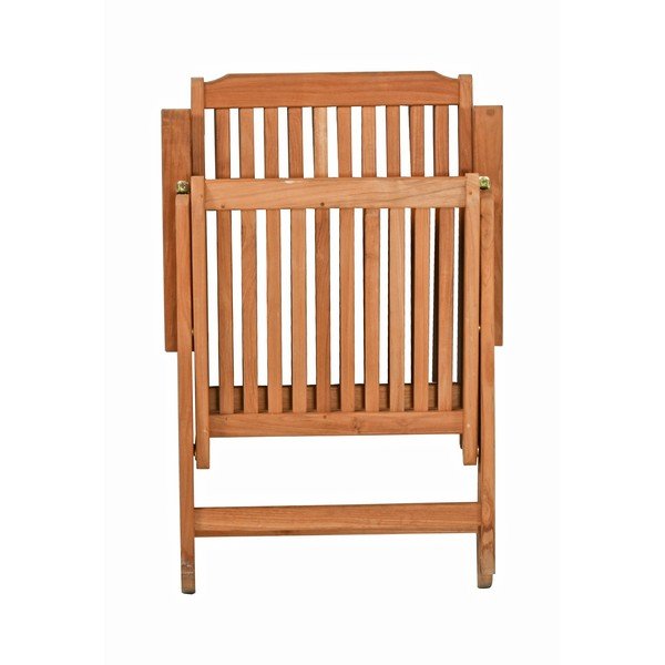 Fotoliu de grădină maro din lemn masiv Solo – Garden Pleasure-image-3