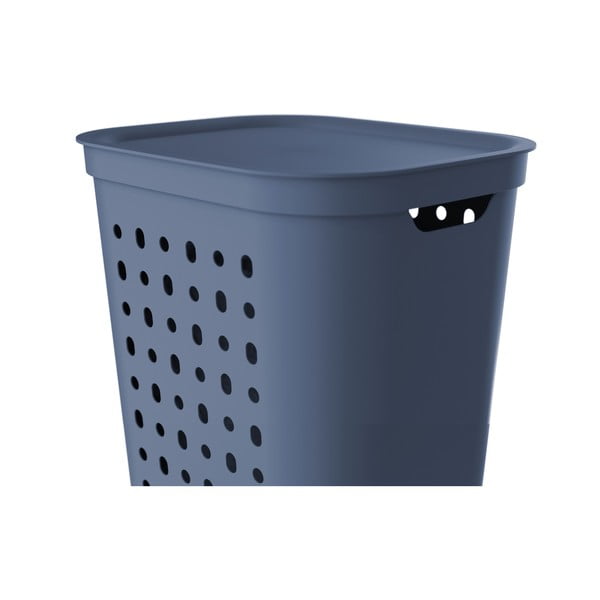 Coș de rufe din plastic 55 l Jona – Rotho-image-1