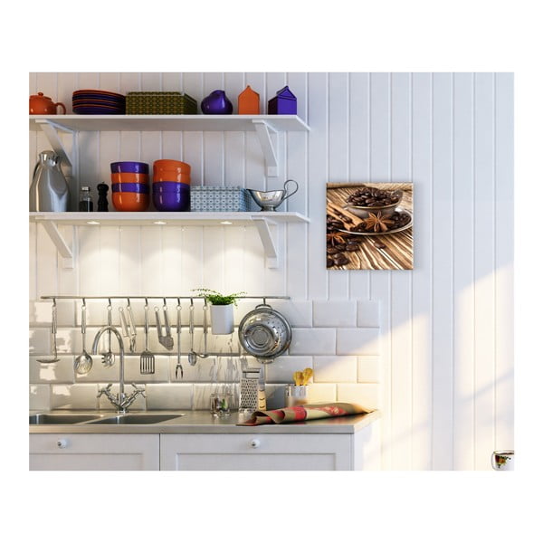 Tablou Styler Glasspik Coffee, 30 x 30 cm-image-2