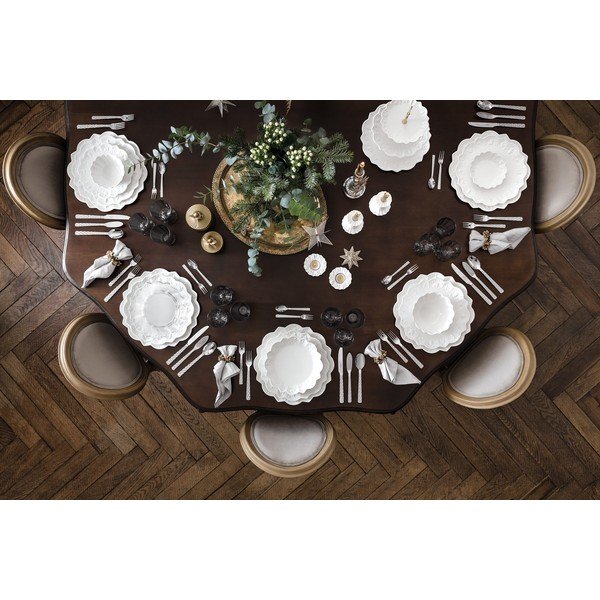 Farfurie din porțelan cu model de Crăciun Toy's Delight Villeroy&Boch, ø 29,5 cm, alb-image-3